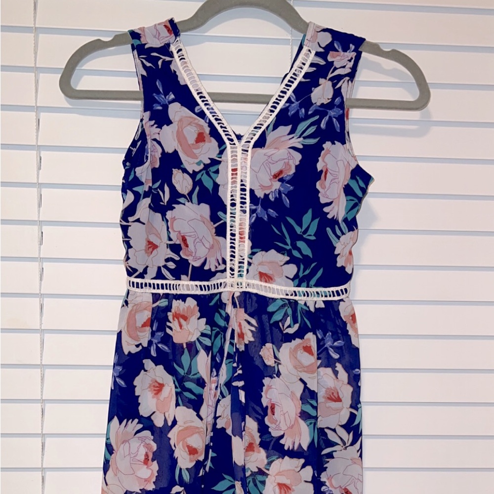 Blue summer dress